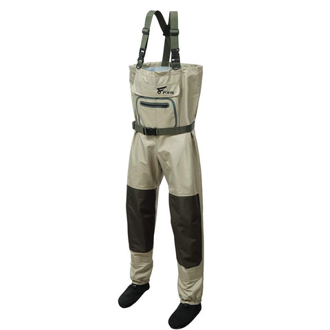 8Fans® Breathable 3 Layers X-Back Chest Waders