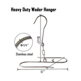 8 Fans Fishing Waders Boot Hanger