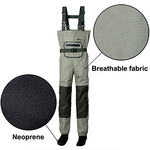 8Fans® Breathable 3 Layers Chest Waders