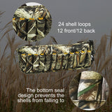 8 Fans Waders Shell Holder,Realtree Max-5 Camo Neoprene Shell Bag