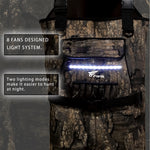 8Fans® Realtree Timber Camo Neoprene Light System Hunting Waders