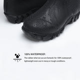 8 Fans Kids Rubber Boots Neoprene Winter Snow Rain Boots